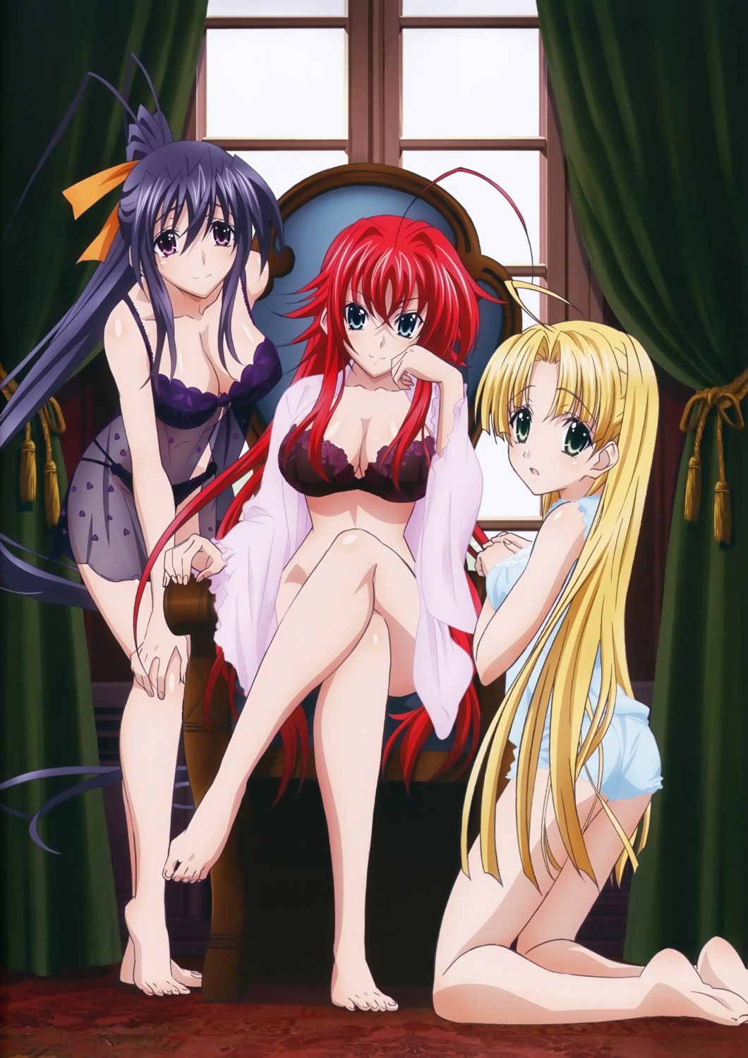 Highschool Dxd Asia Argento Himejima Akeno Rias Gremory